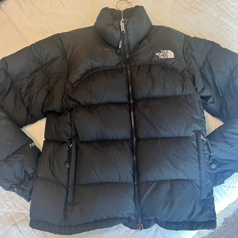 Black Northface Puffy Jacket
